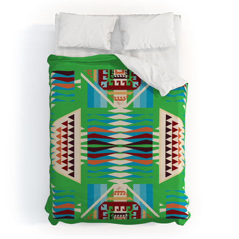 Holli Zollinger Acacia Verde Duvet Cover